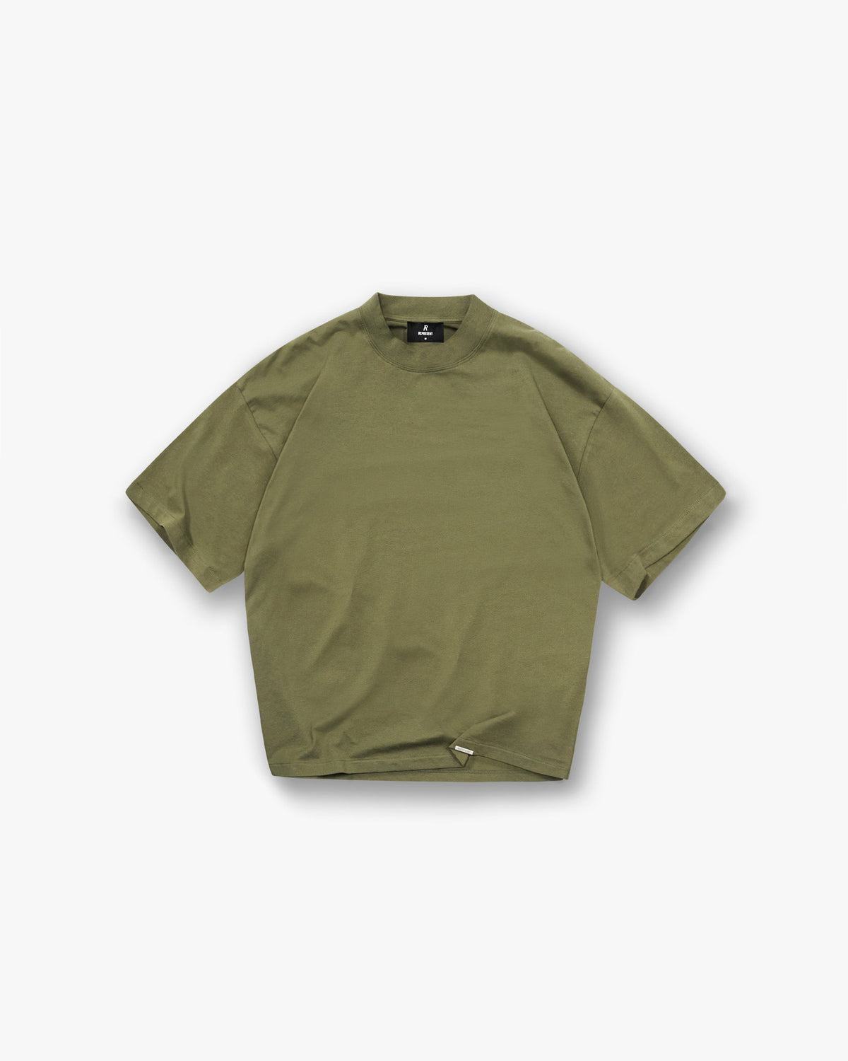 Initial Oversized T-Shirt - Army Green