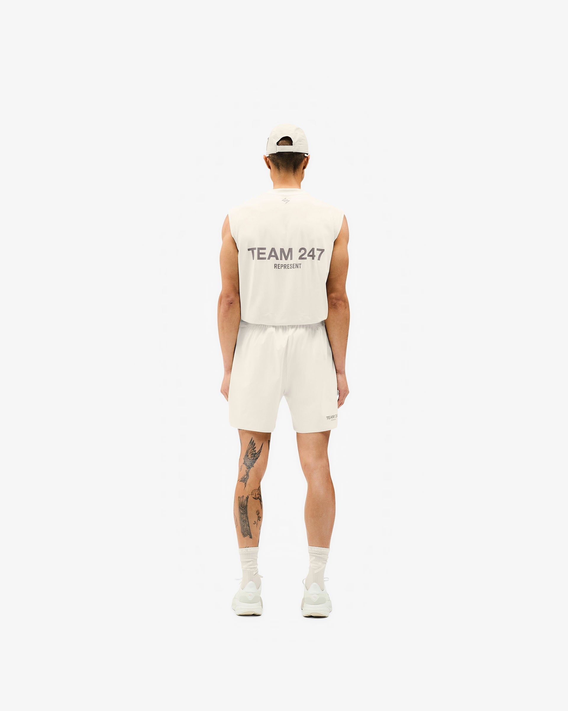 Team 247 Fused Shorts - Cream